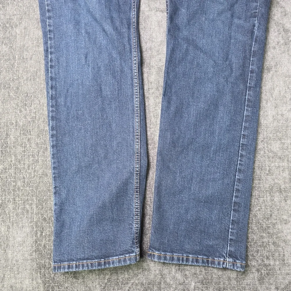 Levis 514 Jeans Mens 34x34 Dark Wash Stretch Denim Straight Fit Mid Rise